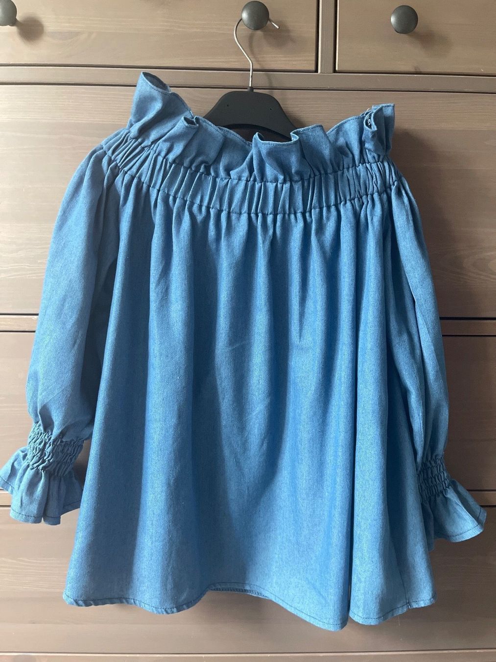 Tops: Jeans Oberteil Off-Shoulder Gr. S – Neu (gemäss Beschreibung) aus Brütten von Rod816