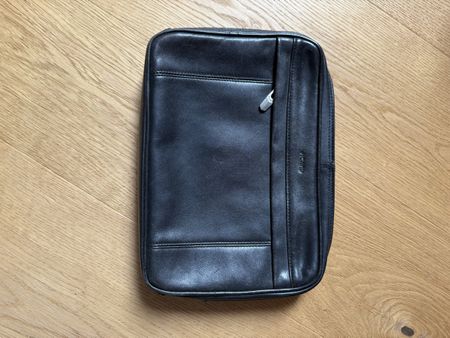 Schicke PICARD Tasche aus Leder, schwarz, Top Zustand!