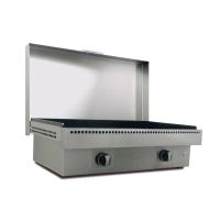 Gas Plancha Extreme 75 Simogas inkl. Edelstahlabdeckung