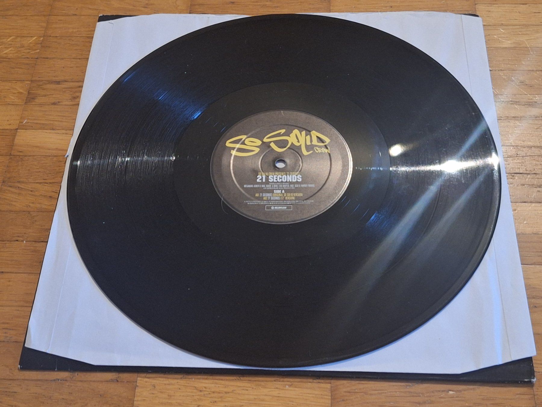 Vinyles: So Solid Crew, 21 Seconds - 12" Vinyl Maxi UK 2001 – Neuf (Voir description) à Oberentfelden par Musicud 2