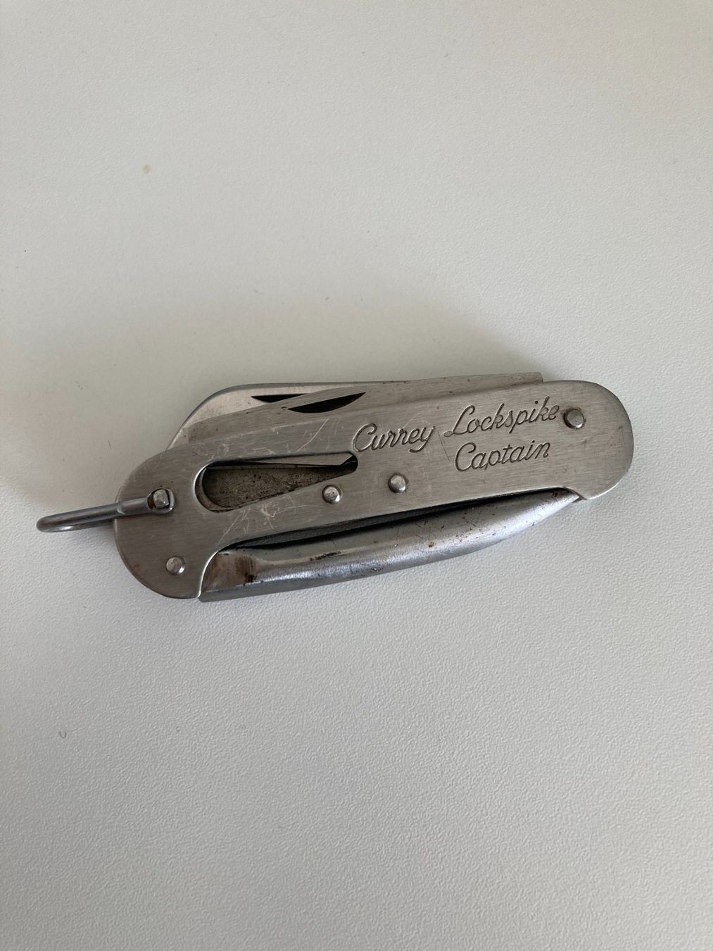 Coltelli tascabile: Currey Lockspike Captain Taschenmesser – Usato da Wil SG venduto da Pin05