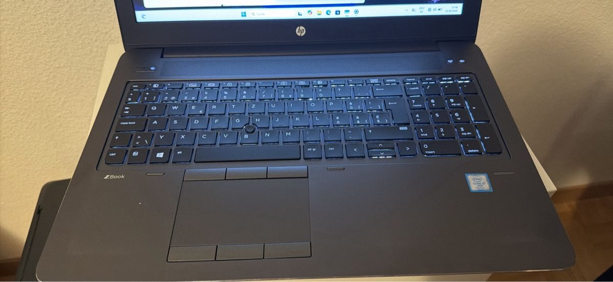 Hewlett Packard Notebook: Hp Zbook G4 Core i7 Laptop – Usato da Dällikon venduto da YOTECH 1