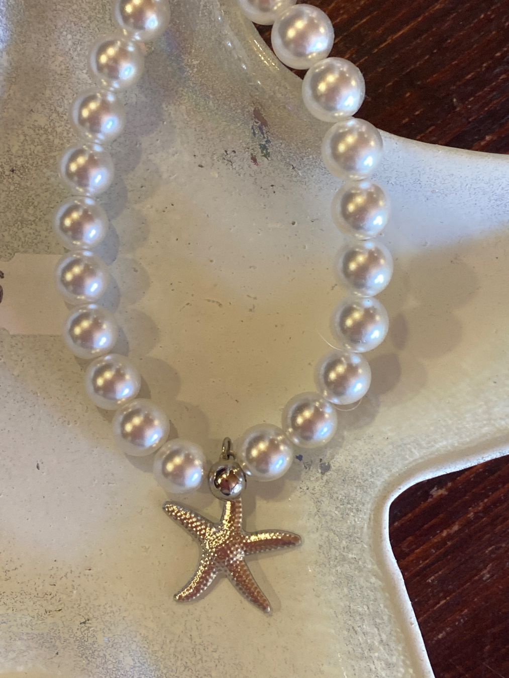 Bracciali & Braccialetti: SOMMER PERLEN ARMBAND,SEESTERN-SILBER – Nuovo e nell'imballaggio originale da Meienried venduto da ManuelaBoutique 2