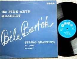 Bartok String Quartets The Fine Arts Quartet UK LP GEWASCHEN
