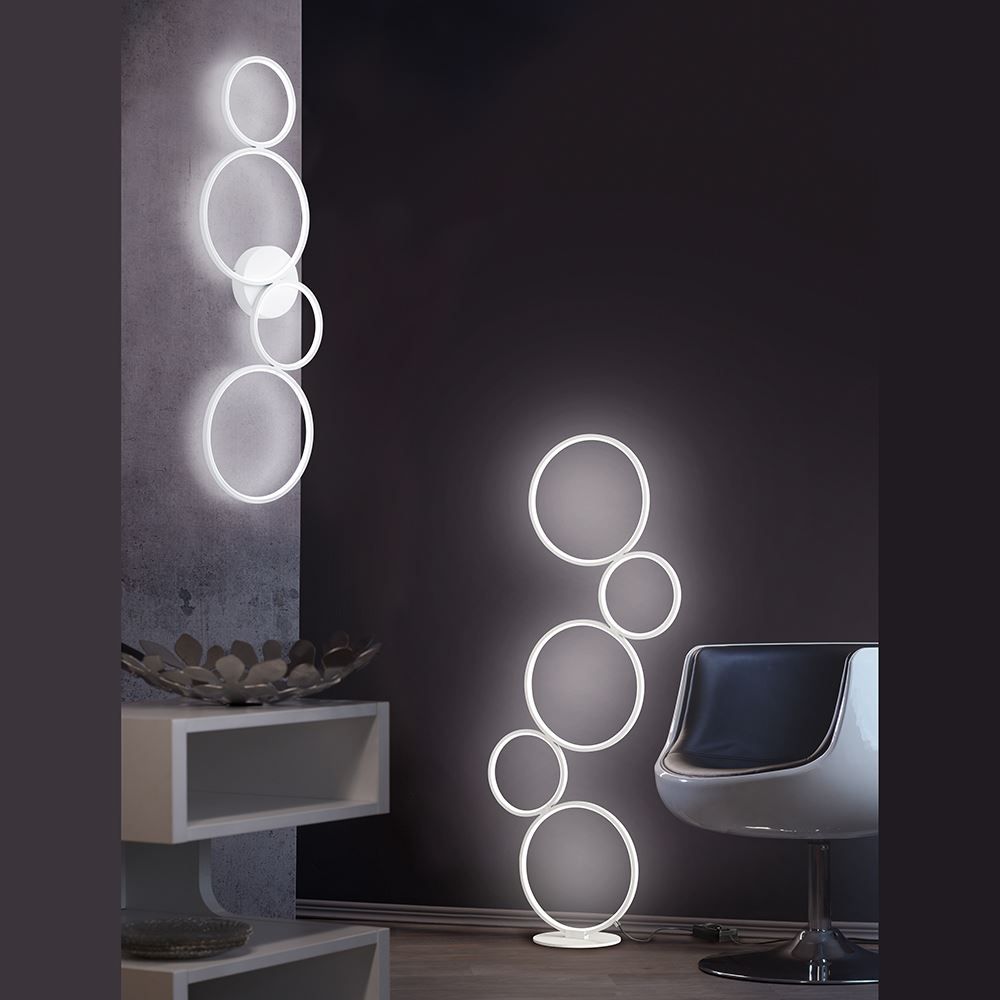 Lampen: LED Stehleuchte, Weiss, 115 cm Höhe – Neu (gemäss Beschreibung) aus Kreuzlingen von Smart-Light 1