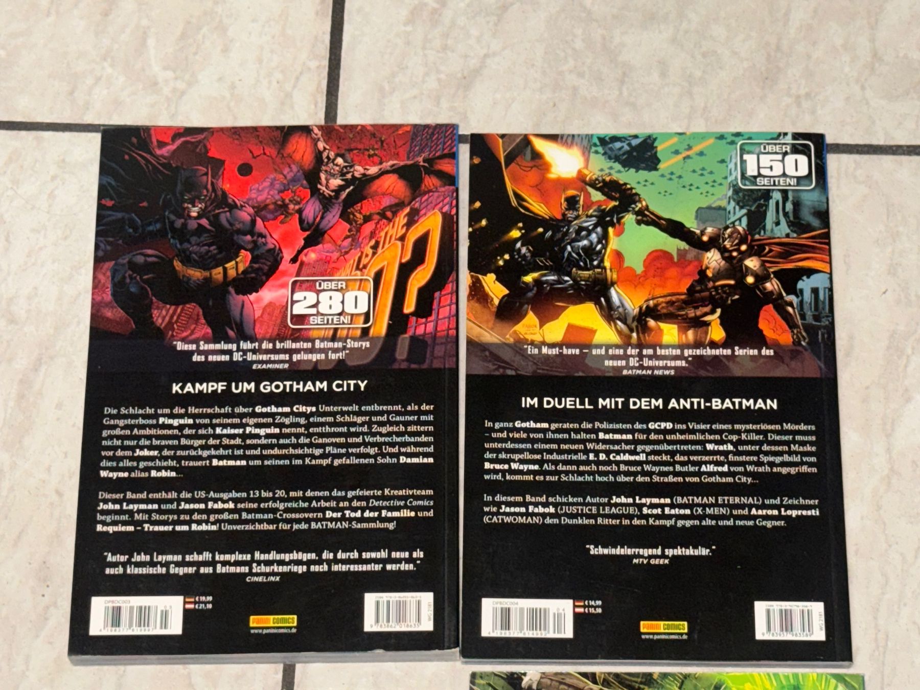 Fumetti: 4 Heften Batman Detective Comics , Panini Comics – Usato da Kaiseraugst venduto da Drasa 4