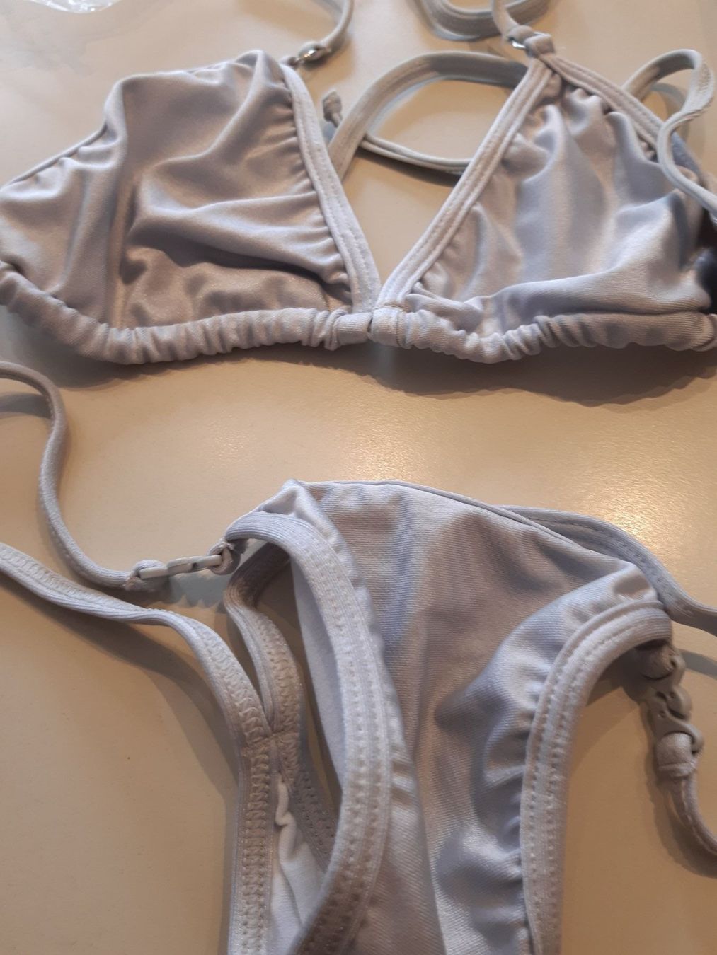 Costumi da bagno & Bikini: goldenes Bikini -  S- String - Brasilien – Nuovo e nell'imballaggio originale da Ibach venduto da fantasyfashion 7