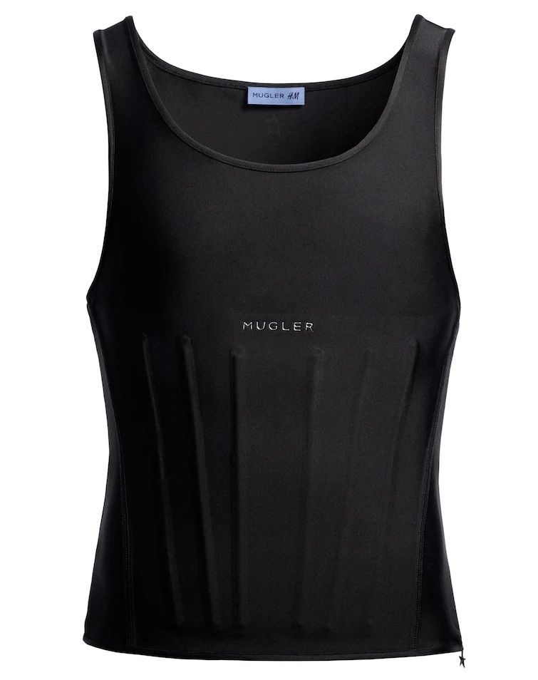 Mugler Top: Top Mugler x H&M – Nuovo (secondo la descrizione) da Lausanne venduto da Doudoutze