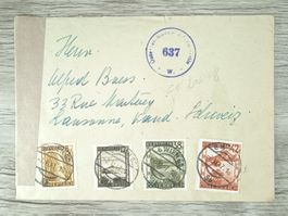 TR05 Enveloppe + Timbre Autriche 1947