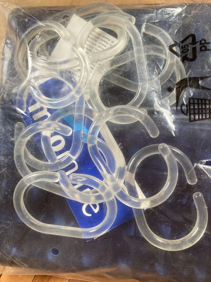 Tende: Rideau de douche, bleu profond – Nuovo e nell'imballaggio originale da Ardon venduto da hel_2sxp 1