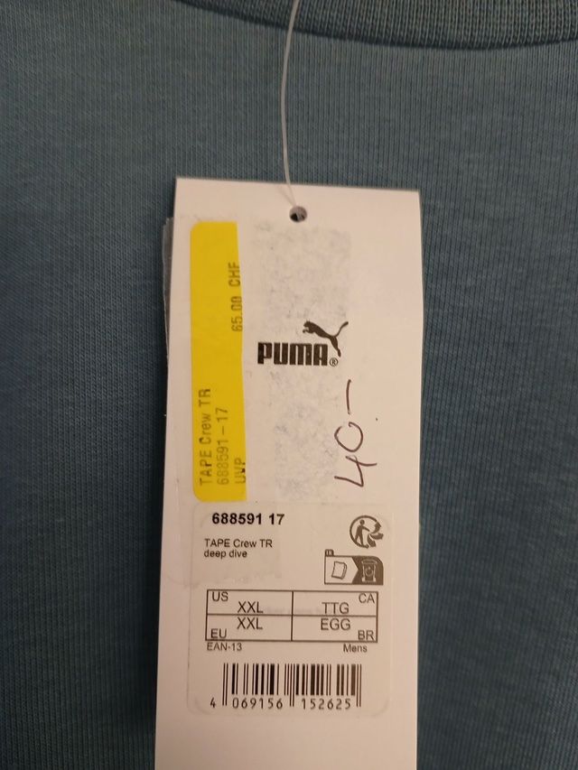 Puma Maglioni & Felpe: Original PUMA Pullover blau neu und ungetragen – Nuovo (secondo la descrizione) da Würenlos venduto da sul_cm8q 2