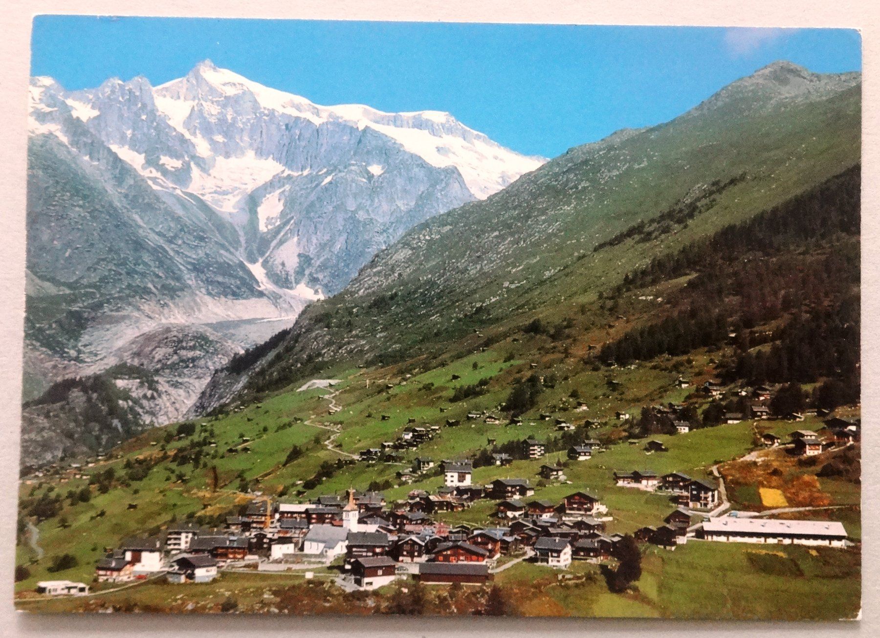 Cartoline postali: Bellwald 1560 m, Wannenhorn – Usato da Fétigny venduto da Billy2miny