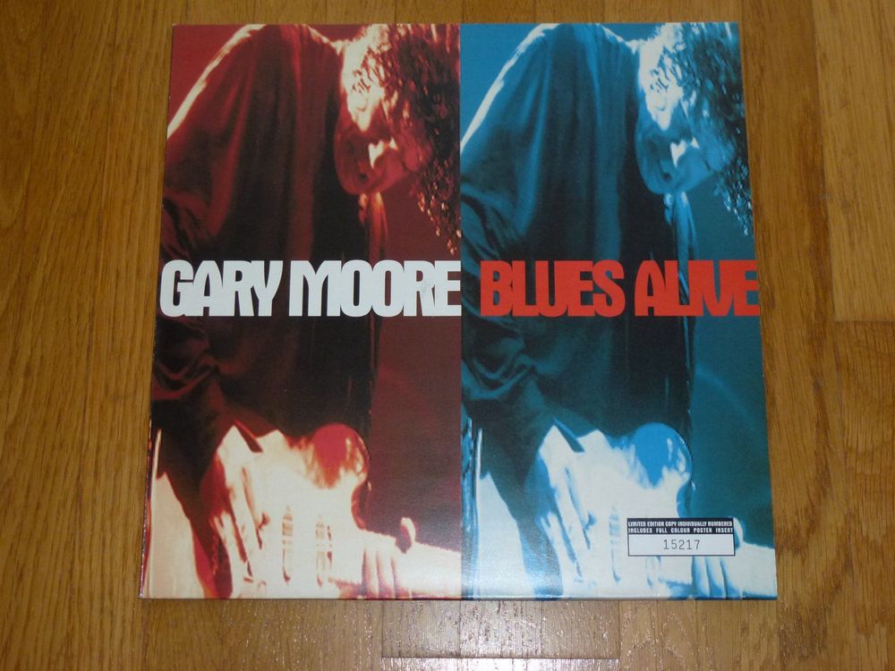 DO-LP GARY MOORE - BLUES ALIVE LIMIT.ED. | Kaufen Auf Ricardo