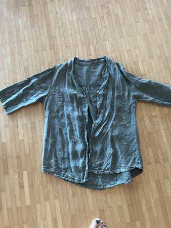 Bluse/ Oberteil Leinen 