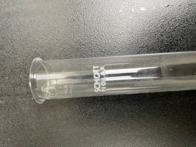 Schott Bicchieri: Reagenzgläser "Schott Fiolax" – Usato da Herisau venduto da ErWi9100 1