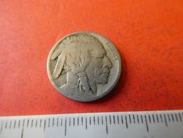 USA 1916, 5 Cents - Indianer/Bison