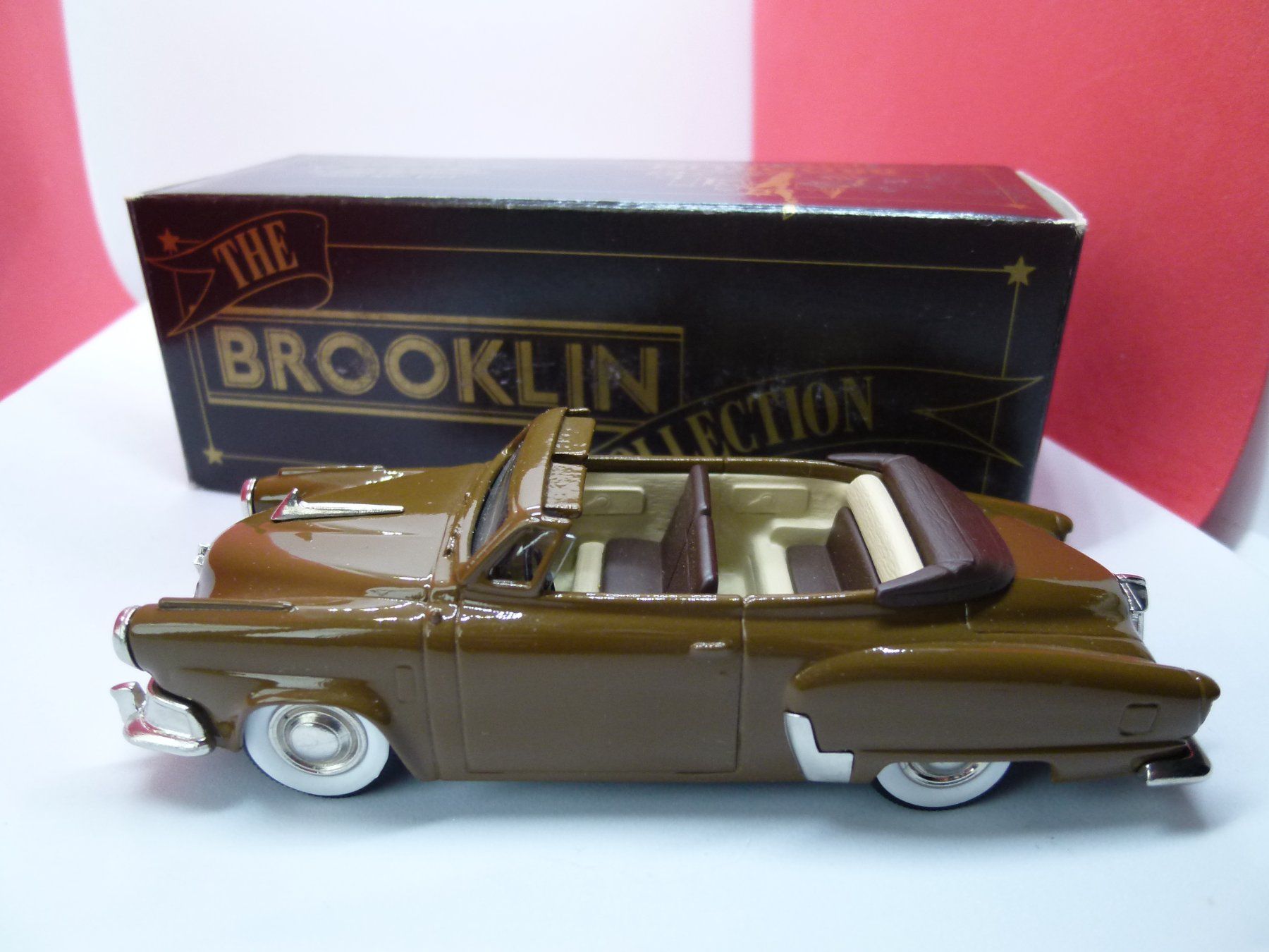 Brooklin Modellini d'auto: BROOKLIN - Studebaker Commander Convertible - braun -BRK 17a – Nuovo (secondo la descrizione) da Reiden venduto da mondial2