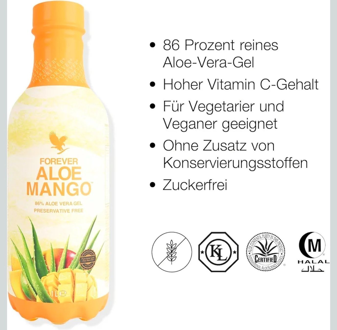 Lebensmittel & Spezialitäten: Forever Aloe Mango – Neu und originalverpackt aus Baar von AloeLove 1
