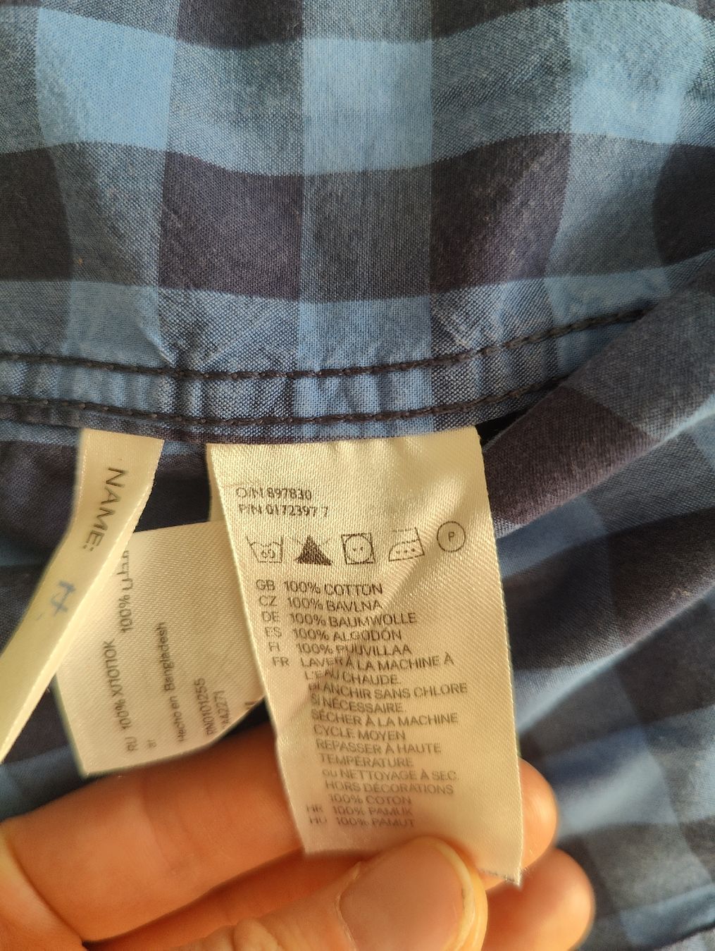 H&M Camicie, T-shirt & Polo: Kinder Hemd L.O.G.G. H&M Grösse 98  – Usato da Zürich venduto da sof_f2ts 2