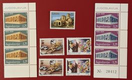 JUGOSLAWIEN EUROPAMARKEN 1969** 1989** POSTFRISCH