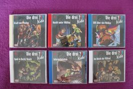6 - Die drei ??? Kids- Hörspiel - CD´s