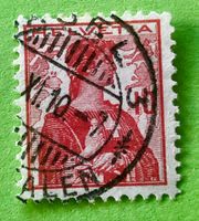  Nr.120 Brustbild der Helvetia mit Schwert GESTEMPELT    