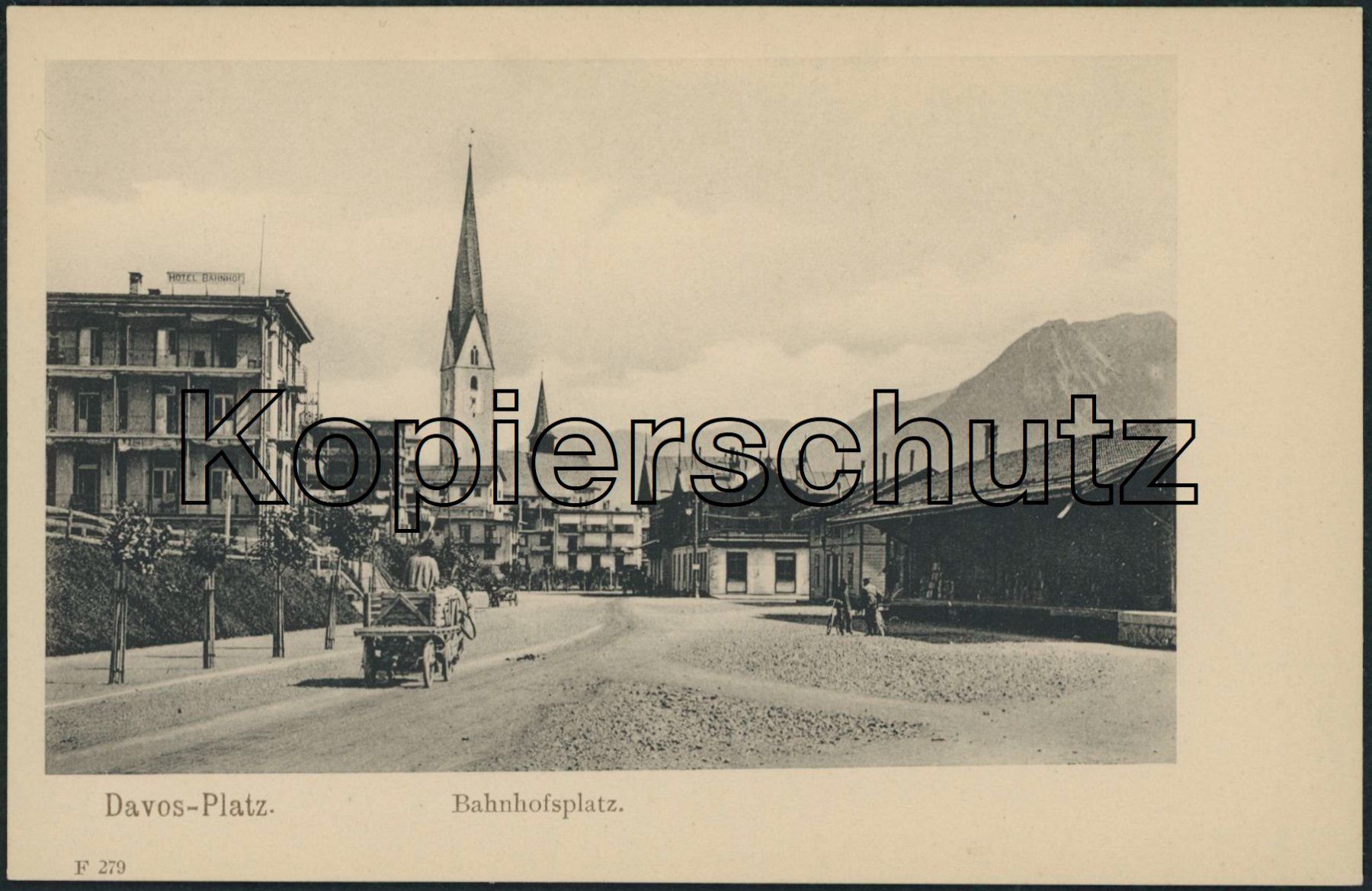 Cartoline postali: GRS Davos - Bahnhof - Rhätische Bahn RhB – Nuovo (secondo la descrizione) da Schindellegi venduto da leecollect