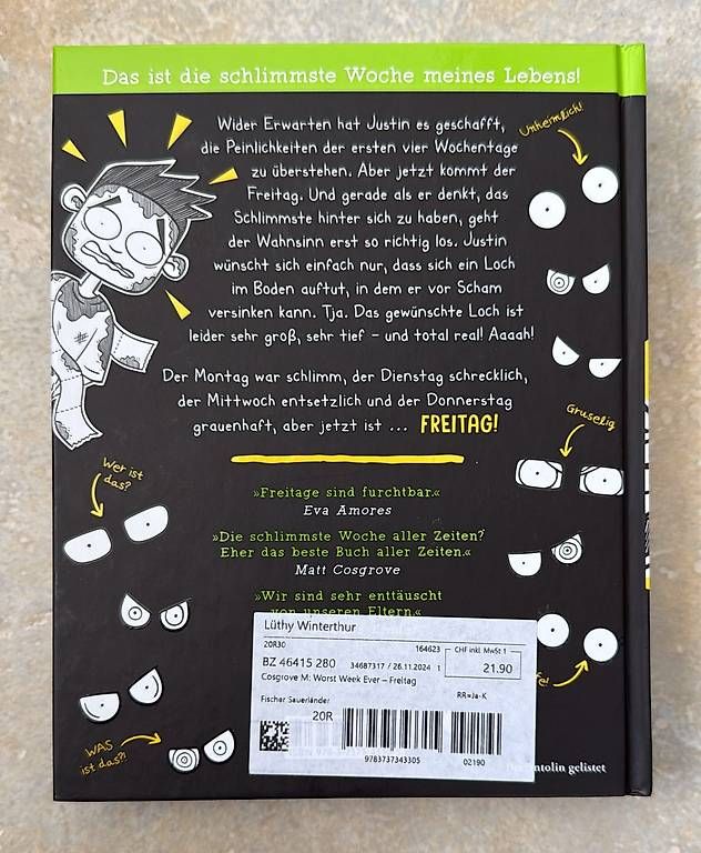 Libri: Worst Week Ever! FREITAG – Usato da Kollbrunn venduto da Starligh1001 1