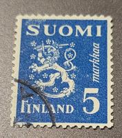 Finnland alte briefmarke