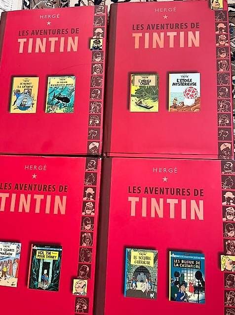 Fumetti: TINTIN   Chaque tome: 2 titres – Usato da PULLY venduto da RAPHAEL1953