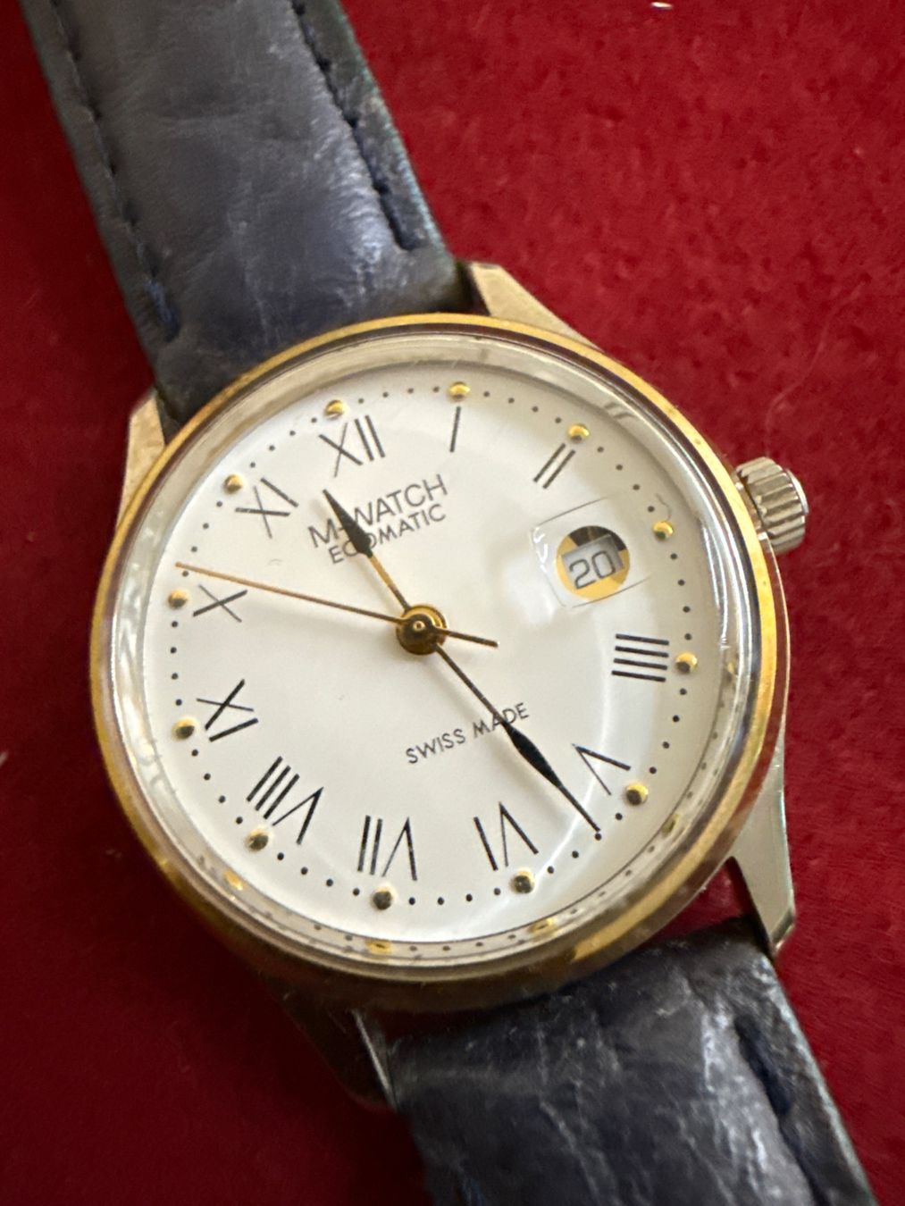 Mondaine Uhren: Mondaine Ecomatic 30 mm – Gebraucht aus Pfeffingen von Allhandelklgwatches