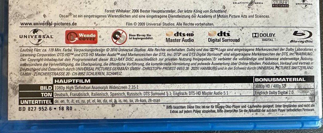 Tutti i DVDs: 2 Blu-rays Repo Man + Repo Men – Nuovo (secondo la descrizione) da Beringen venduto da Mantafisch1 4
