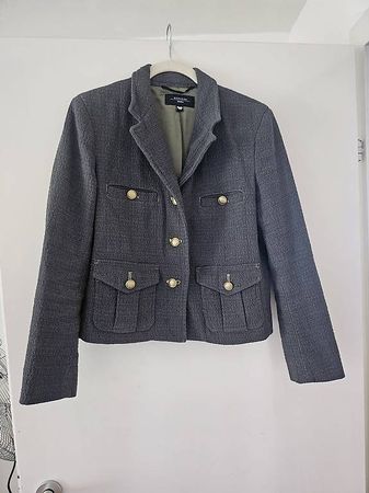 Weekend Max Mara Blazer / Kurzjacke grau Gr. 38