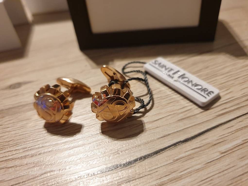 Gemelli: Boutons de manchette SAINT HONORE Paris Neufs – Nuovo e nell'imballaggio originale da Coppet venduto da patgigi 1