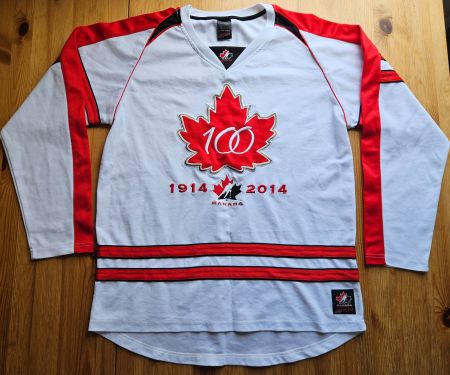 Trikot Kanada 100 Jahre Jubiläum Gr. M Canada Hockey NHL