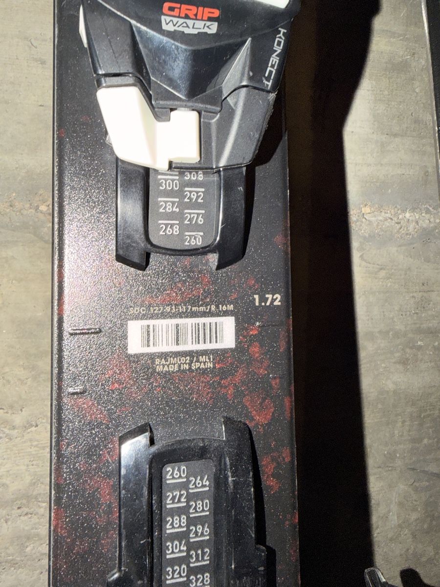 Rossignol Sci: Rossignol Blackops Escaper 172 cm + attacchi Look Konect – Usato da Montagnola venduto da Marshall_2 3