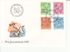 Pro Juventute 1988 FDC
