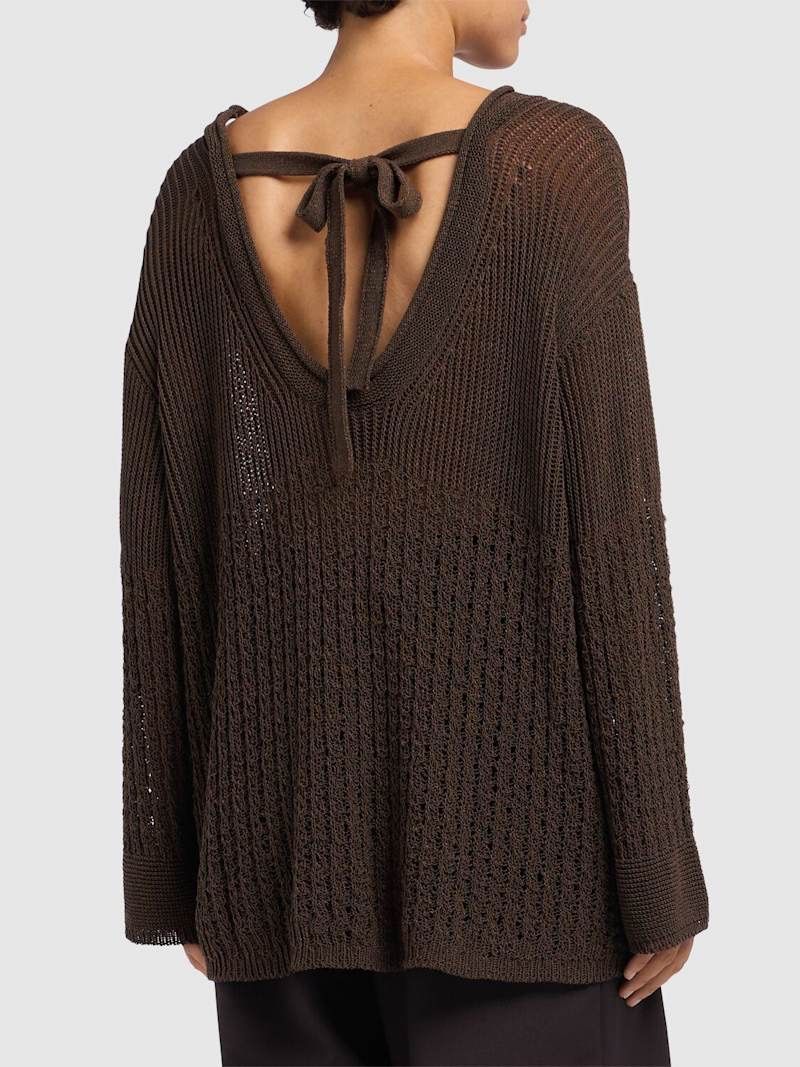 Max Mara Maglioni & Felpe: Superbe Pull Max Mara noir en coton et polyamide, taille M – Nuovo (secondo la descrizione) da Morges venduto da sandy069 7