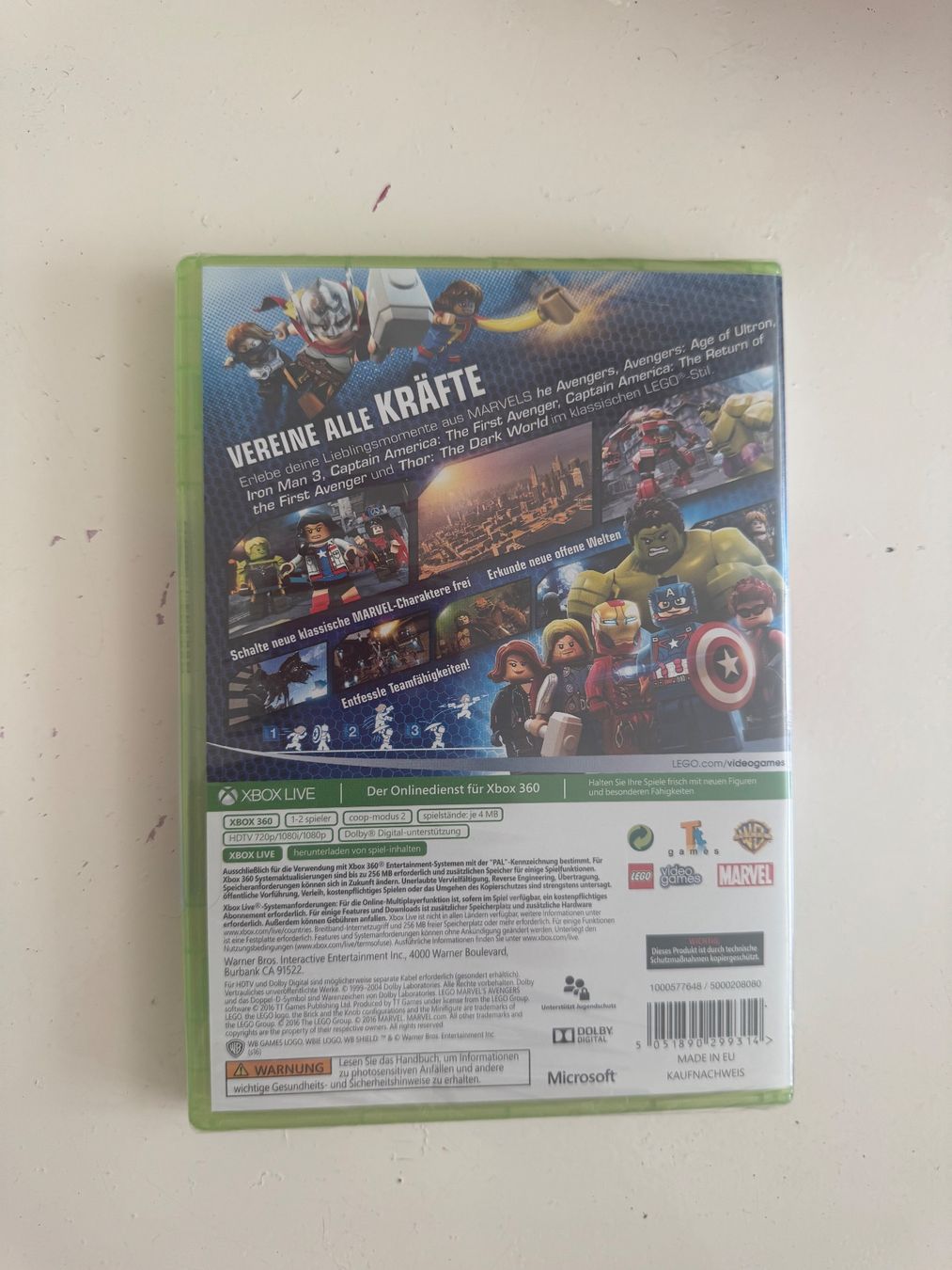 Microsoft Giochi: LEGO MARVEL AVENGERS  XBOX 360/ OVP – Nuovo e nell'imballaggio originale da Basel venduto da san_2qlq 1