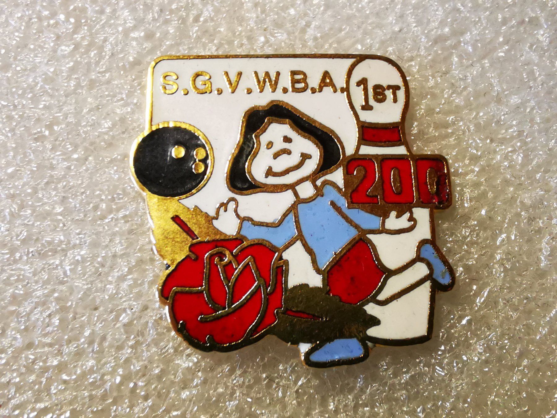 Placchette & Badge: Ansteckpin 140: S.G.V.W.B.A. – Usato da Oppligen venduto da Pin-Fall-Shop