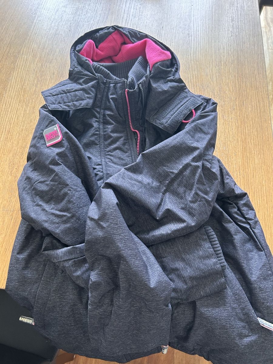 Superdry Giacche: Superdry Winterkacke - dunkelgra, Gr. M – Nuovo (secondo la descrizione) da Stallikon venduto da mimi4u 1