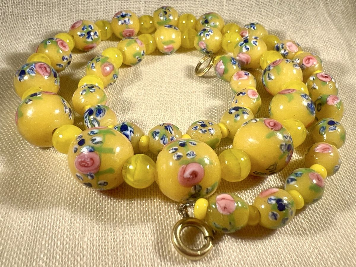 Murano Ketten: Collier Murano perles Wedding Cake Vintage 50s – Gebraucht aus Genève von DELIRBEADS 5