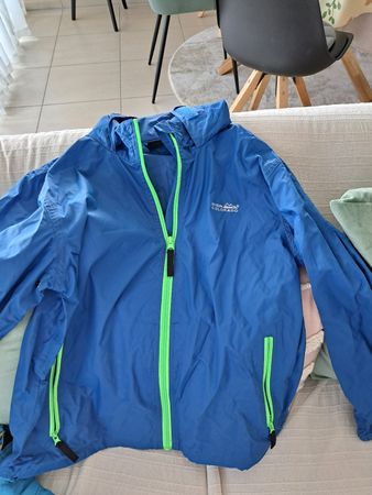Kinder Regenjacke HIGH COLORADO Grösse 152 blau