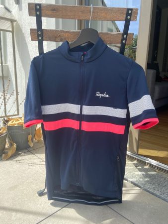 Rapha Mens Brevet Set (Trikot, Bib, Windjacke) Grösse M