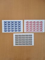 3 Briefmarkenbogen Schweiz Luftpost 1944 postfrisch