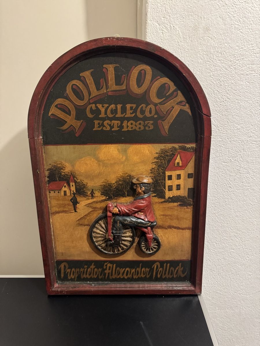 Ecriteaux: Pubschild Einrad – D'occasion à Lenzburg par Meister_k