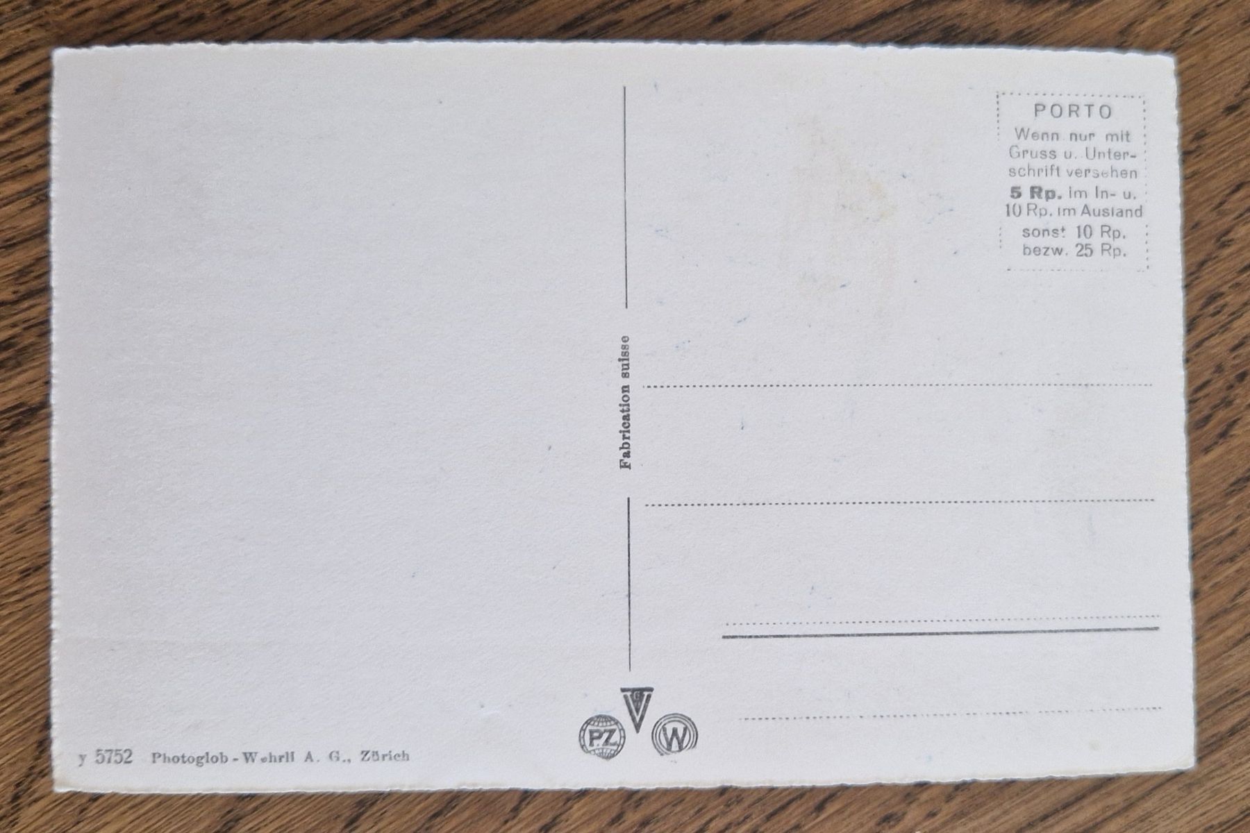 Cartoline postali: Thun, Bijouterie P. Rutschi, A. Bächtlin Elekt. Unternehmung – Usato da Ebikon venduto da Donar50 4