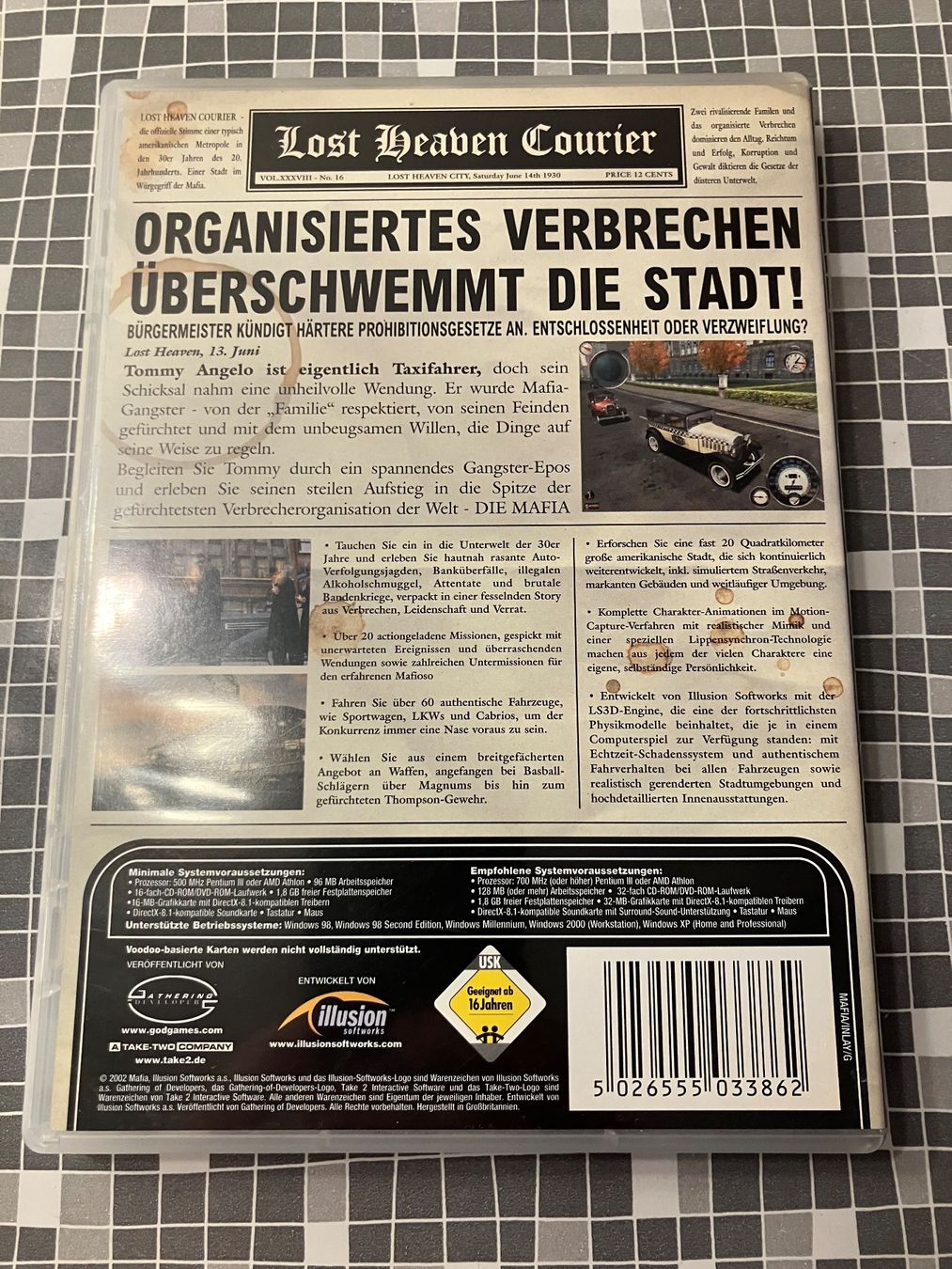 Giochi: Mafia - PC (2002, deutsch) – Usato da Winkel venduto da Asdas87 1