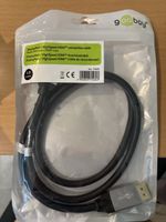 Goobay DisplayPort HighSpeed HDMI Kabel 1.0m neu