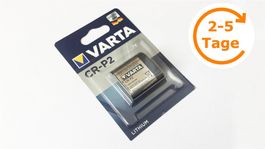 Batterie Lithium CR-P2, Varta, 10 Jahre!